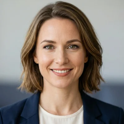 Portrait von Clara der digitalen Assistenz im Rahmen einer hybriden Organisatiob